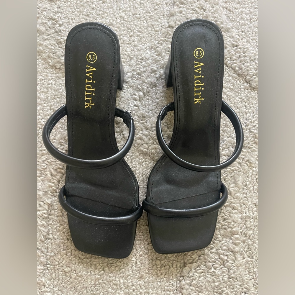 Avidirk Black Women's Sandals